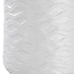 Modern Accents Wave Pattern Ceramic Table Lamp