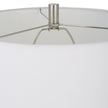 Modern Accents Wave Pattern Ceramic Table Lamp