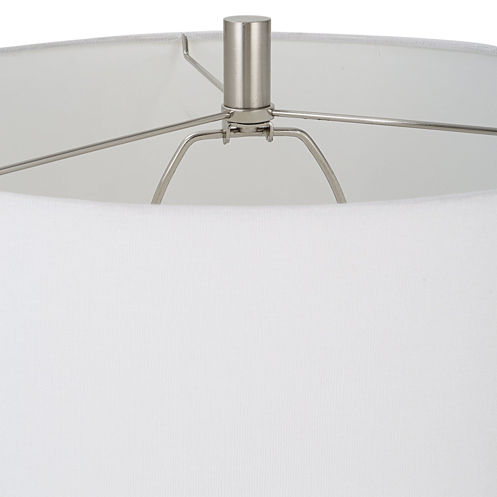 Modern Accents Wave Pattern Ceramic Table Lamp