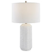 Modern Accents Wave Pattern Ceramic Table Lamp