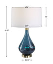 Uttermost Riviera Art Glass Table Lamp