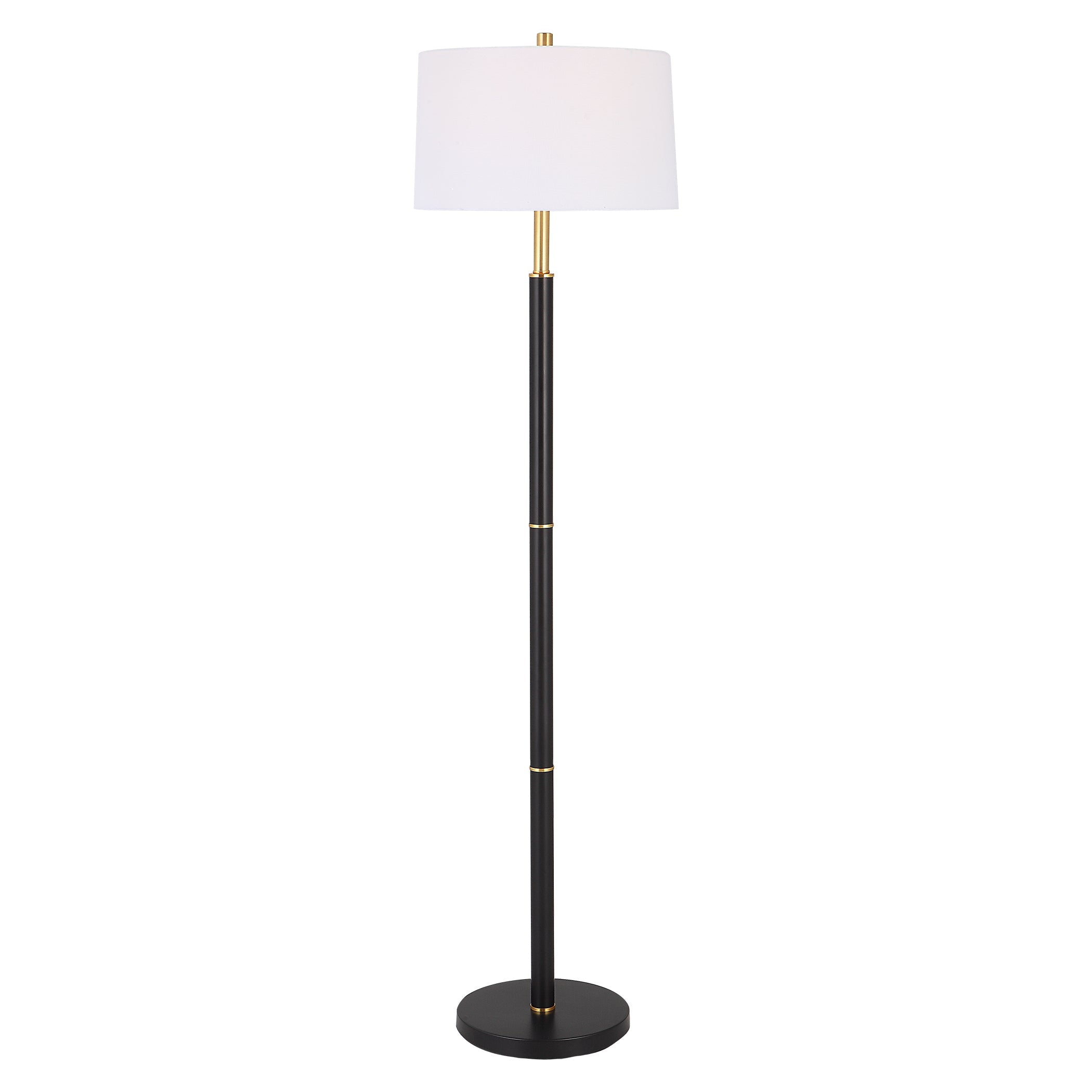 Modern Accents Gold Rings Metal Floor Lamp
