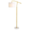 Modern Accents Marble Foot Horizontal Floor Lamp