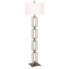 Uttermost Link Brushed Gold Floor Lamp