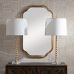 Modern Accents Elegant Metal Body Round Crystal Base Table Lamp - Set of 2