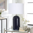 Modern Accents Beautiful Dome Shaped Ceramic Table Lamp