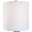 Modern Accents Textured Organic Shaped Porcelain Ceramic Table Lamp