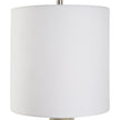 Modern Accents Textured Organic Shaped Porcelain Ceramic Table Lamp