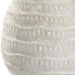 Modern Accents Textured Organic Shaped Porcelain Ceramic Table Lamp