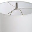 Modern Accents Textured Organic Shaped Porcelain Ceramic Table Lamp