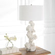 Uttermost Remnant White Marble Table Lamp