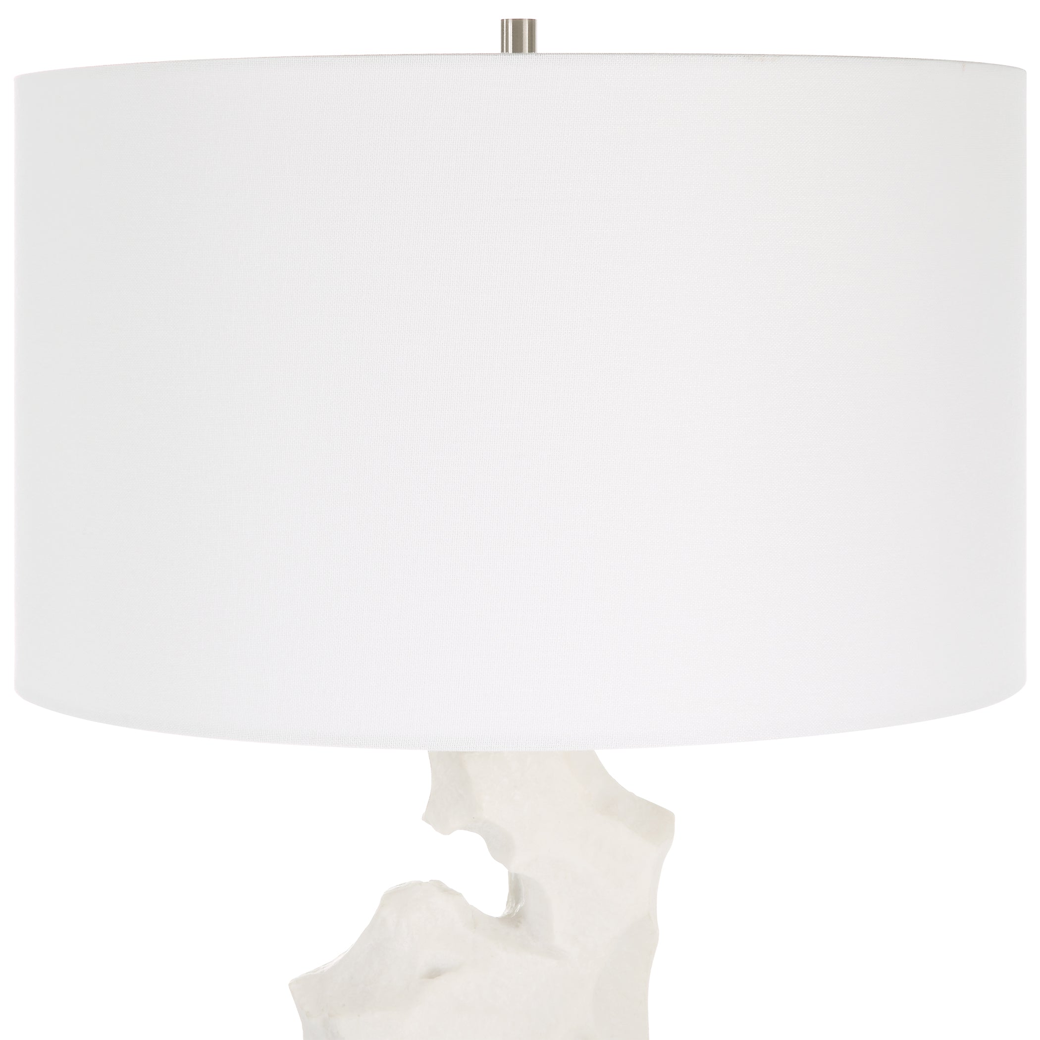 Uttermost Remnant White Marble Table Lamp