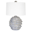 Uttermost Waves Blue & White Accent Lamp