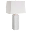 Modern Accents Square Body Ceramic Table Lamp