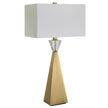 Uttermost Arete Modern Brass Table Lamp