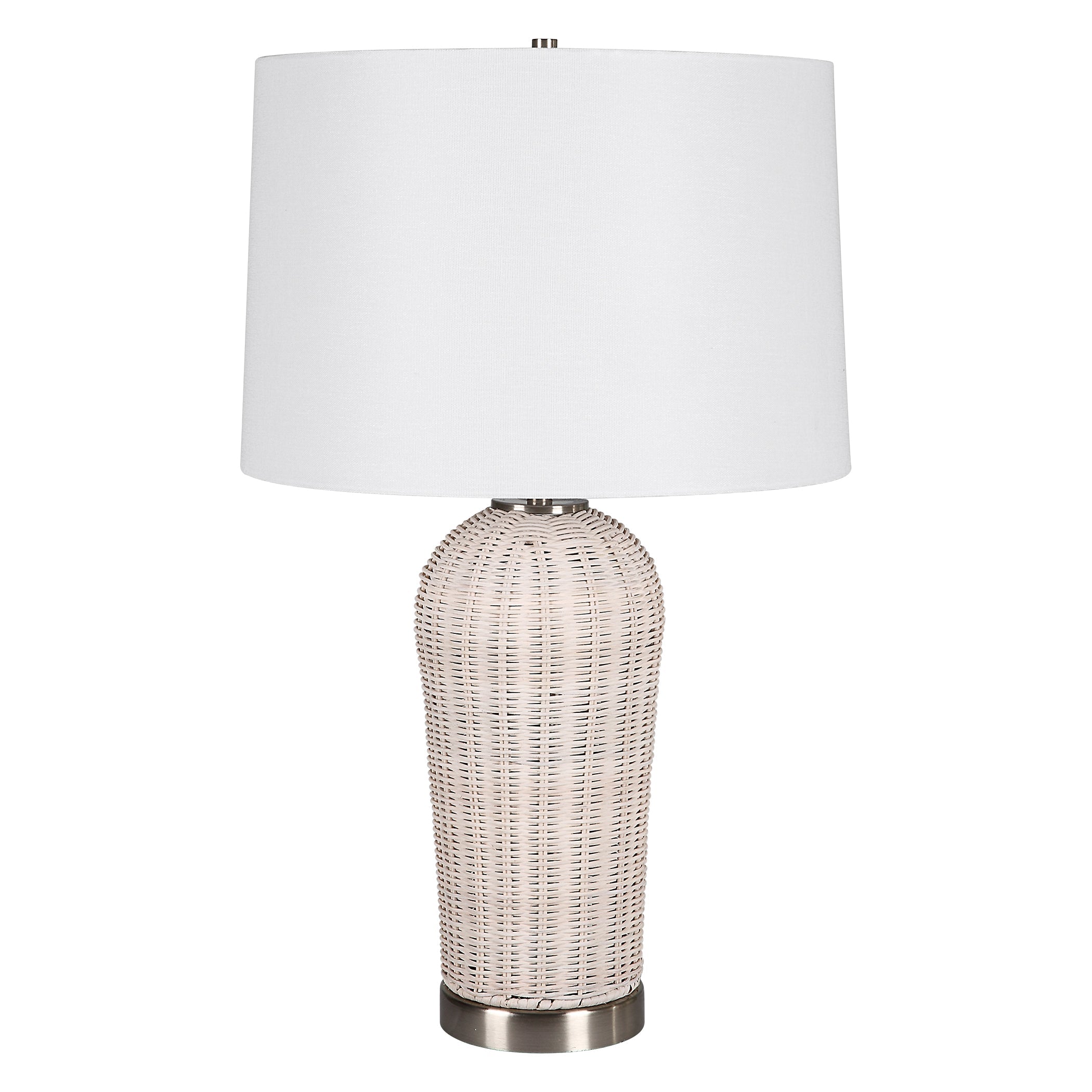 Modern Accents Woven Rattan Table Lamp