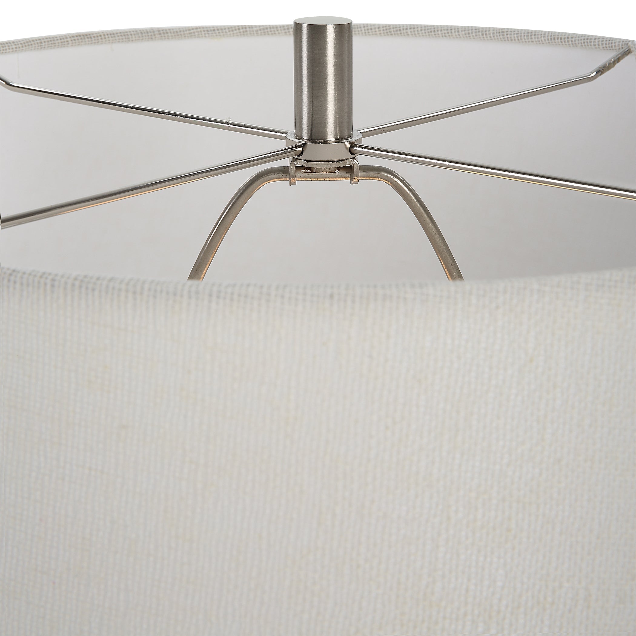 Uttermost Opal Gloss White Table Lamp