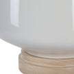 Uttermost Opal Gloss White Table Lamp