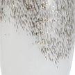 Uttermost Quinn White & Silver Table Lamp
