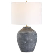 Modern Accents Ceramic Subtle Textured Table Lamp