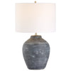 Modern Accents Ceramic Subtle Textured Table Lamp
