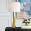 Modern Accents Hexagon Shaped Table Lamp