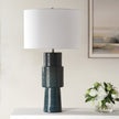 Modern Accents Teal Ceramic Table Lamp