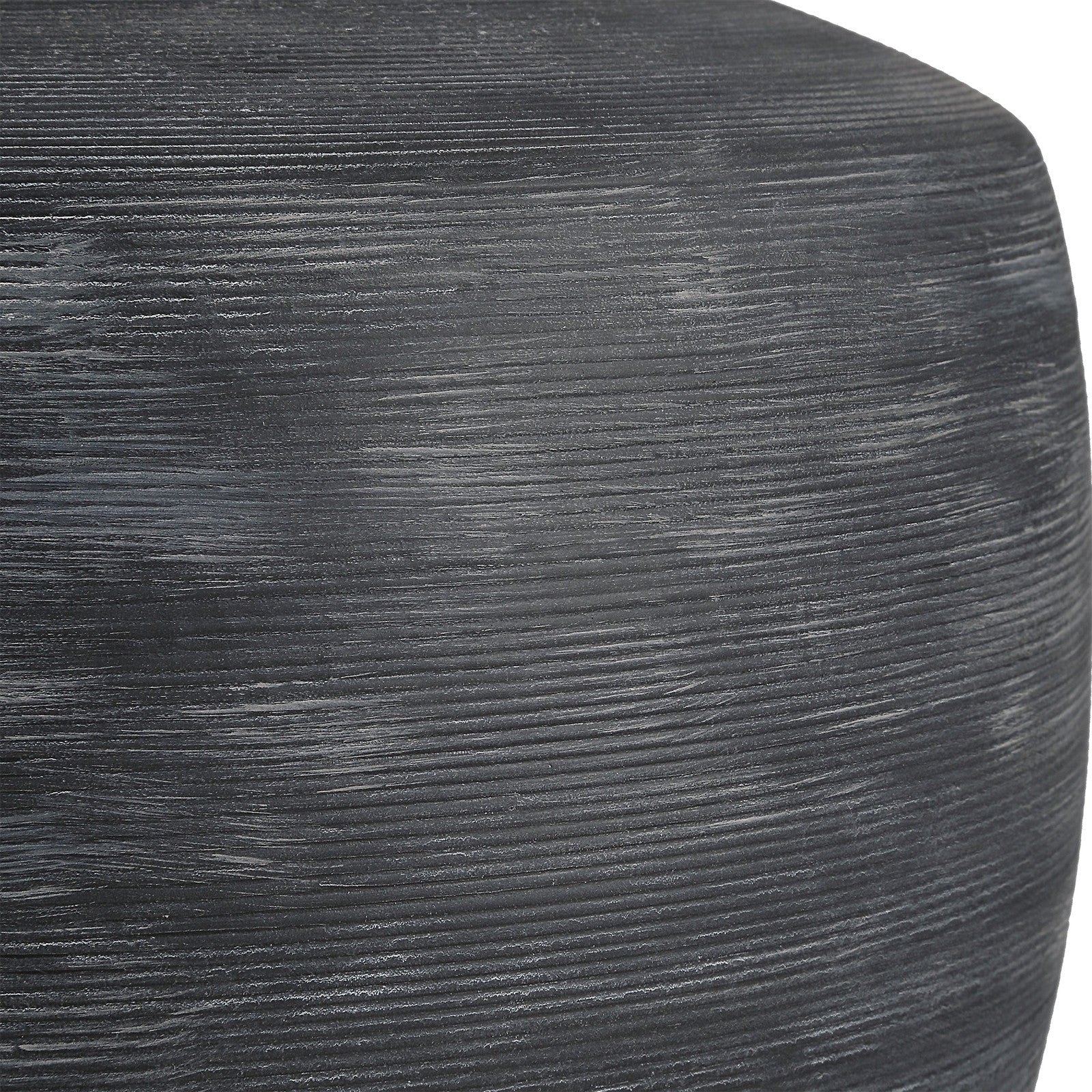 Uttermost Graphite Ribbed Table Lamp