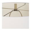 Modern Accents Round Drum Hardback Shade Floor Lamp