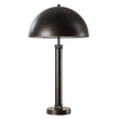 Modern Accents Knurling Adorns Top Table Lamp