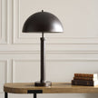 Modern Accents Knurling Adorns Top Table Lamp