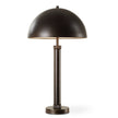 Modern Accents Knurling Adorns Top Table Lamp