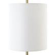 Uttermost Enigma Teal Blue Glass Buffet Lamp