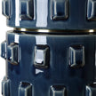 Modern Accents Rich Blue Hue Ceramic Table Lamp