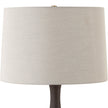 Uttermost Rimini Black Glaze Table Lamp