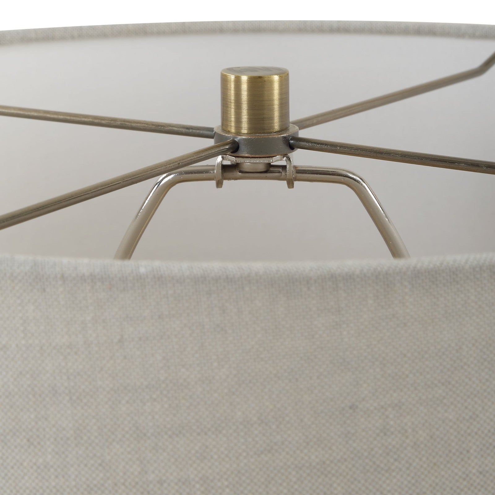 Uttermost Rimini Black Glaze Table Lamp