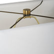 Uttermost Basalt Black Stone Table Lamp