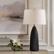 Uttermost Jett Black Table Lamp