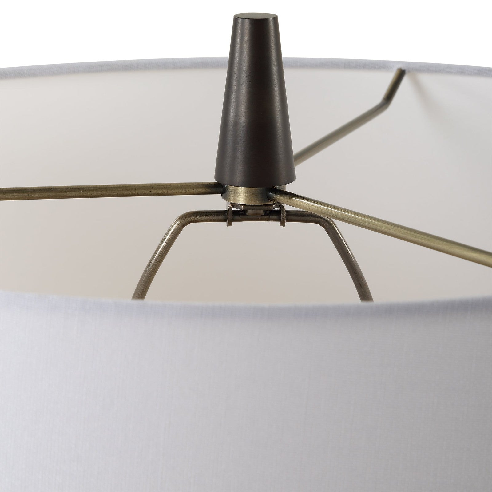 Uttermost Loire Ivory Glaze Table Lamp