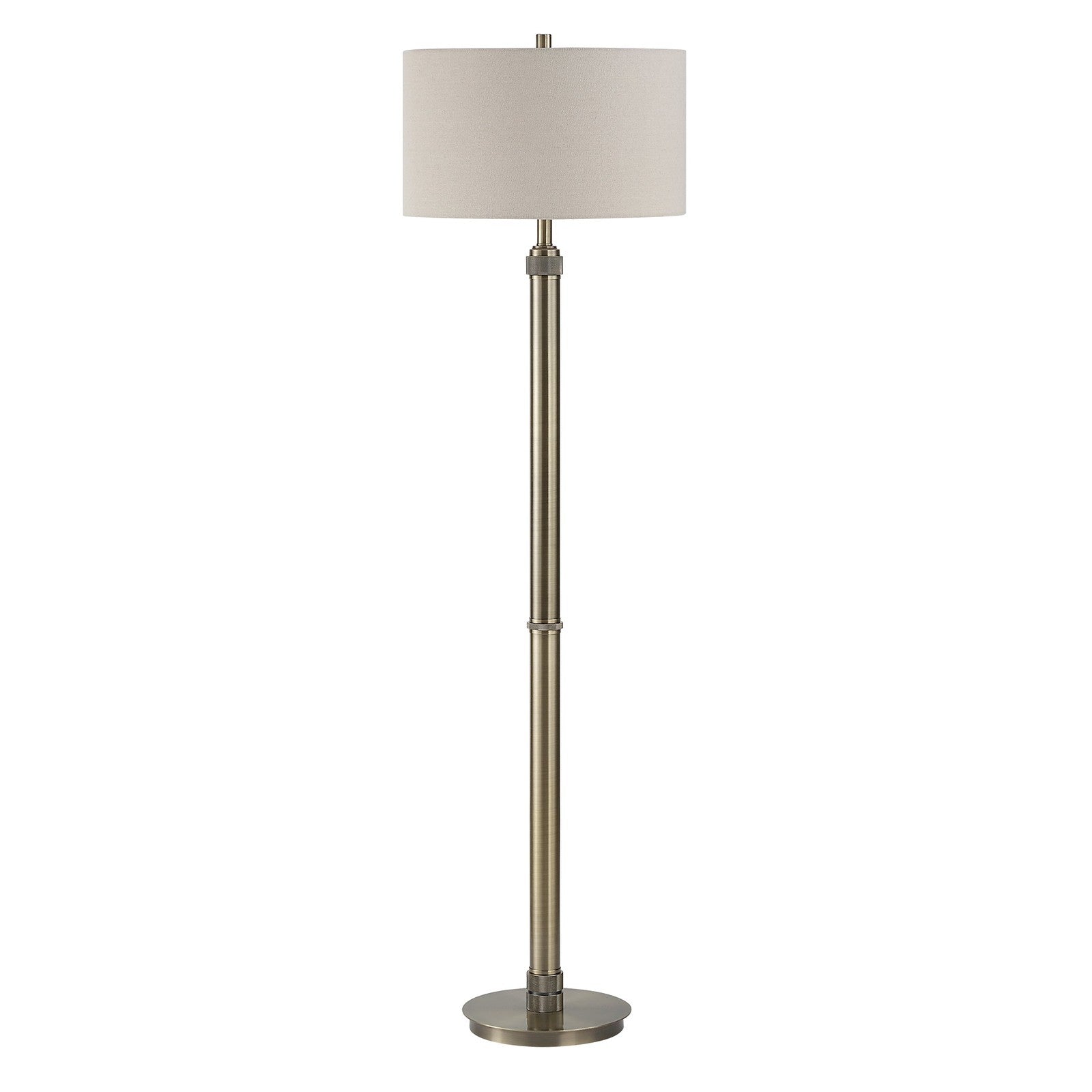 Modern Accents Knurling Details Floor Lamp