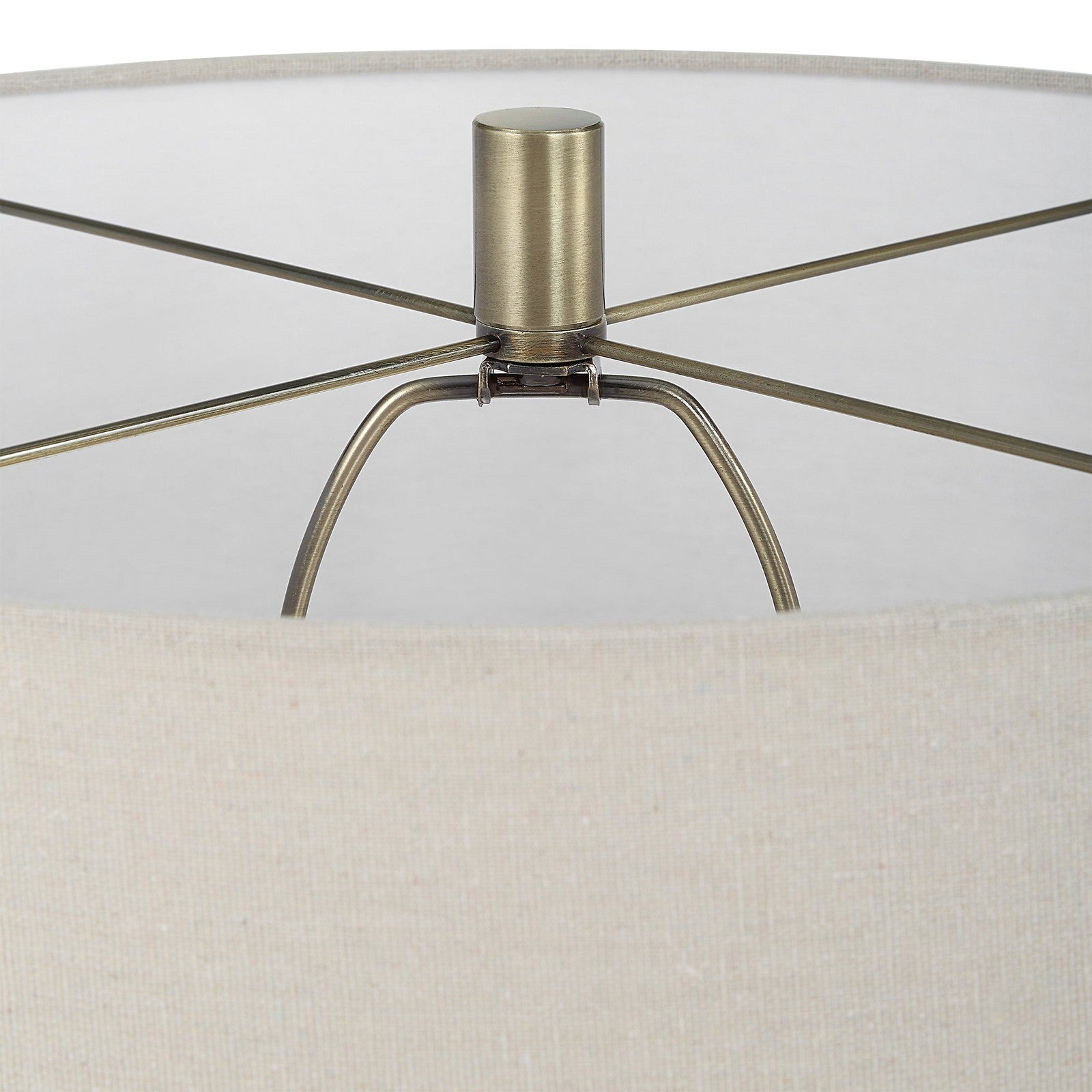Modern Accents Knurling Details Floor Lamp