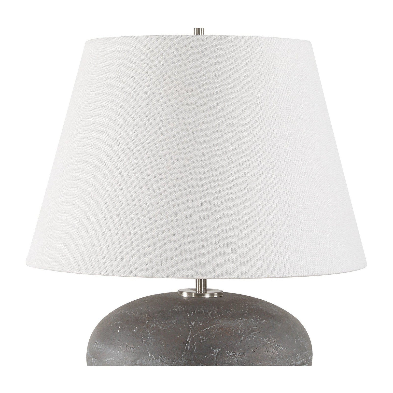 Uttermost Beckley Gray Stone Table Lamp