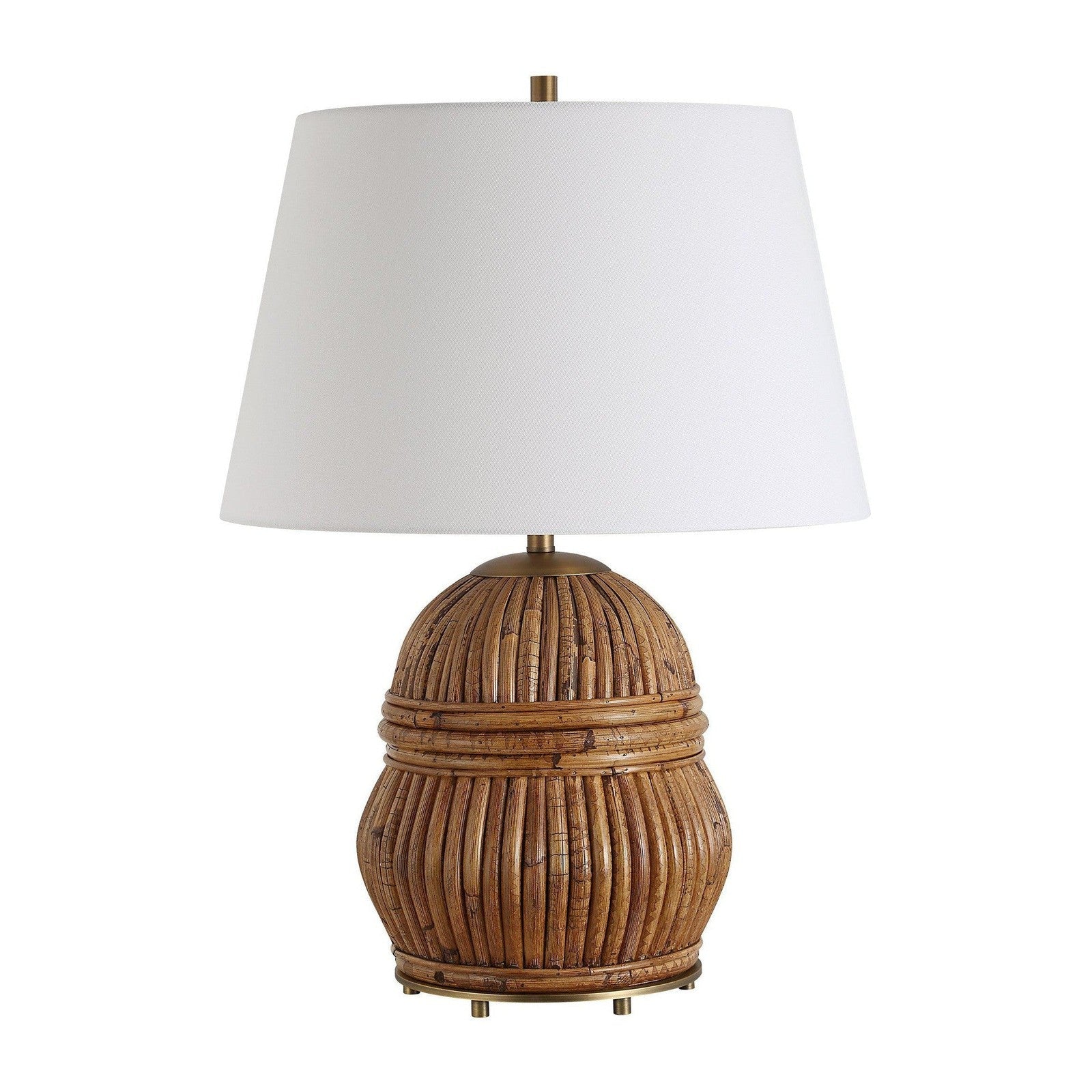 Uttermost Reed Honey Rattan Table Lamp
