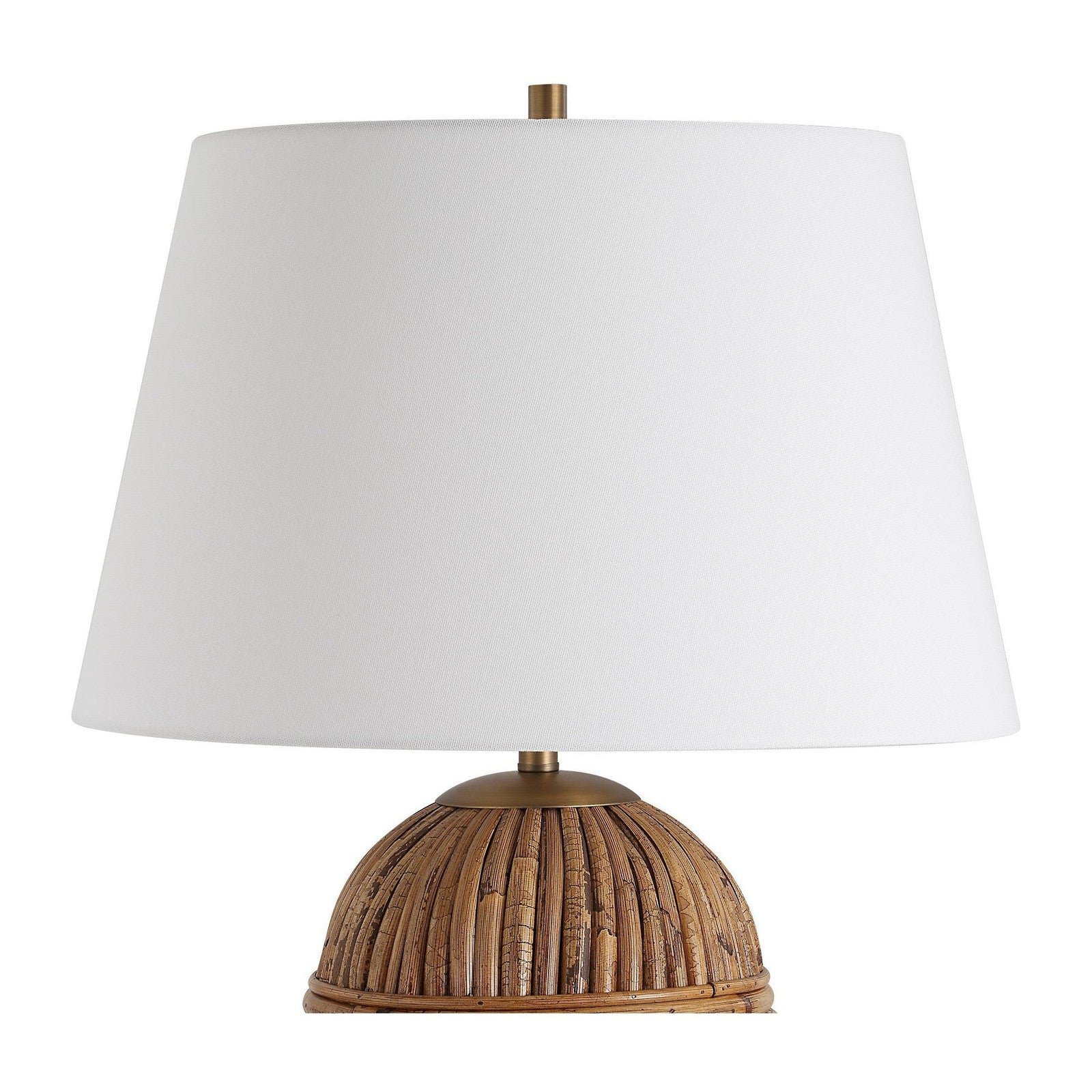 Uttermost Reed Honey Rattan Table Lamp
