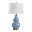 Modern Accents Gourd Shaped Ceramic Base Table Lamp