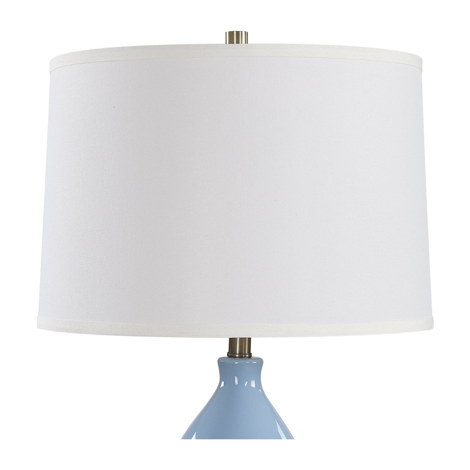 Modern Accents Gourd Shaped Ceramic Base Table Lamp