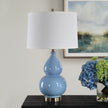 Modern Accents Gourd Shaped Ceramic Base Table Lamp