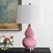 Modern Accents Gourd Shaped Ceramic Base Table Lamp
