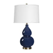 Modern Accents Gourd Shaped Ceramic Base Table Lamp
