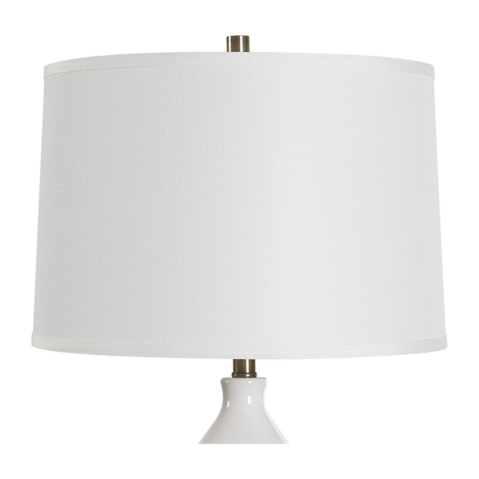 Modern Accents Gourd Shaped Ceramic Base Table Lamp